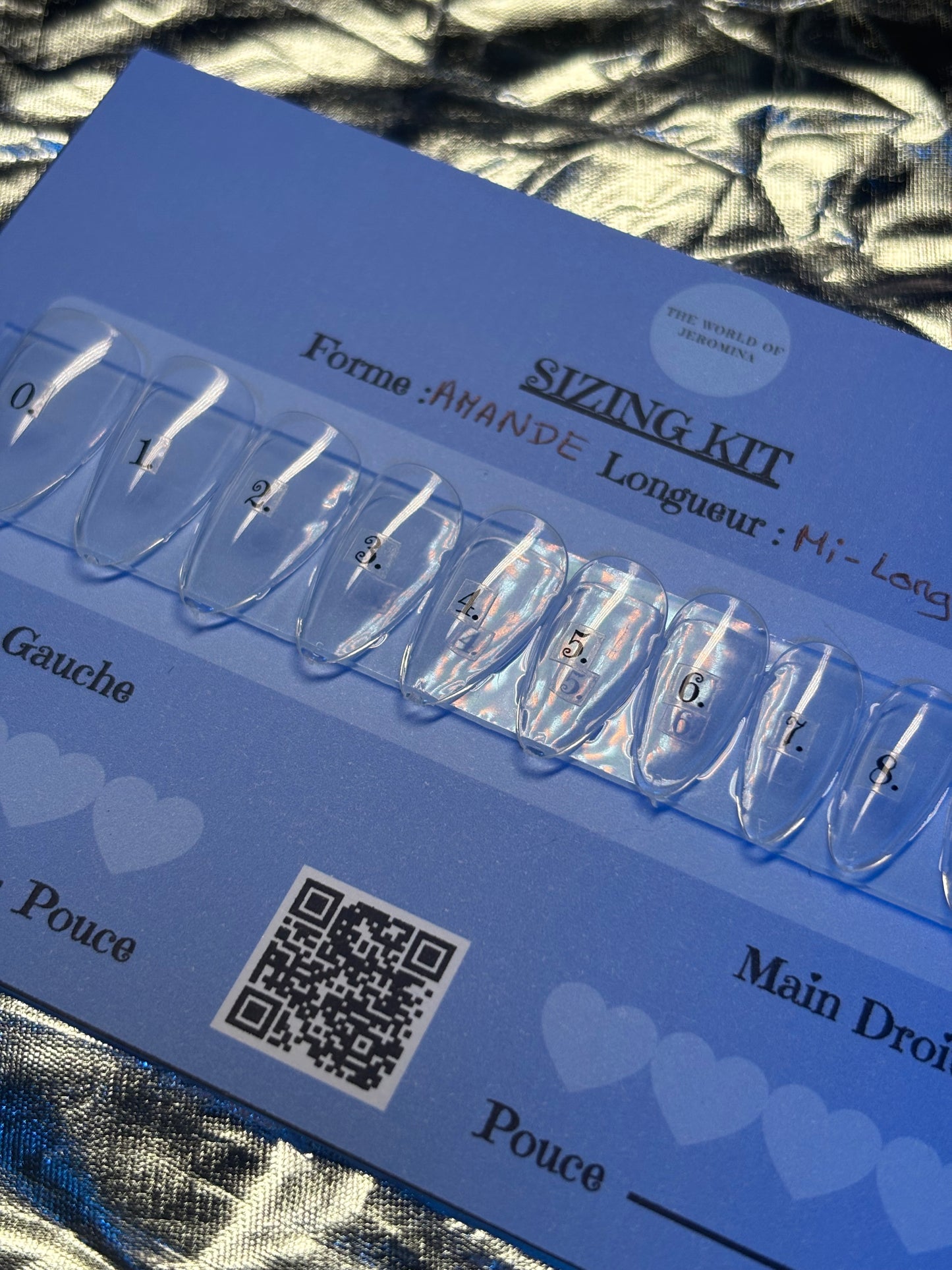 SIZING KIT - Amande - Mi-Long 📏
