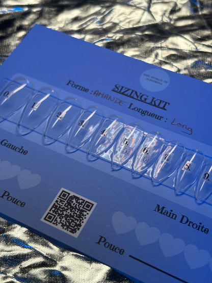 SIZING KIT - Amande - Long 📏