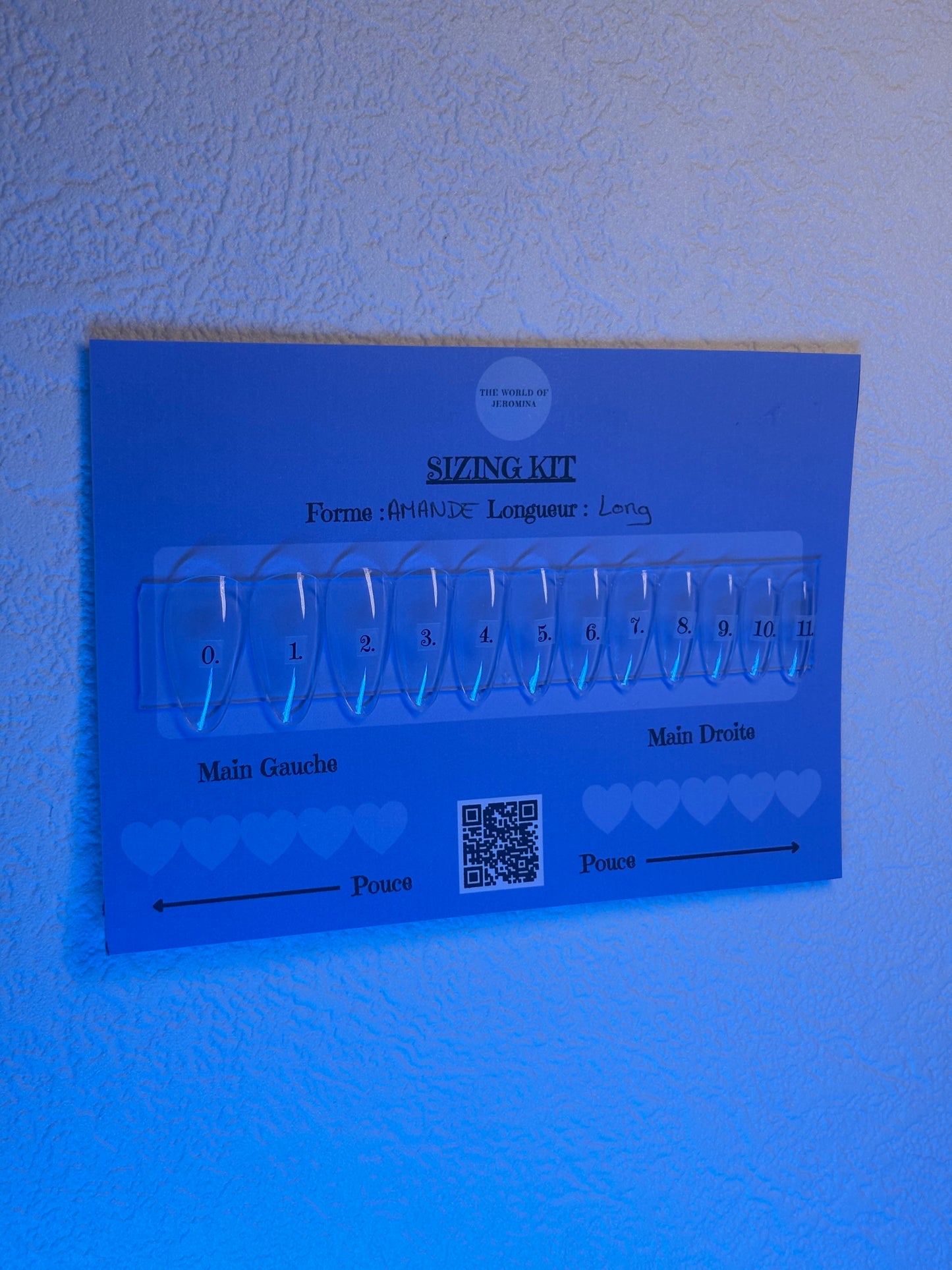 SIZING KIT - Amande - Long 📏